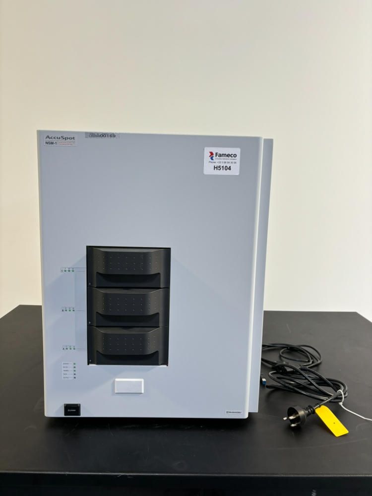 Image of Shimadzu AccuSpot NSM-1 Nano Scale Spotter